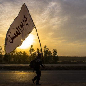 سوگواره پنجم-عکس 51-علی معصومی-پیاده روی اربعین از نجف تا کربلا