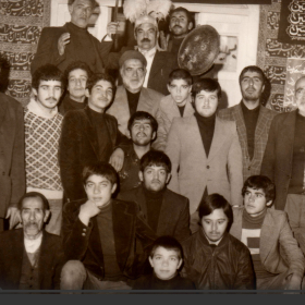 هشتمین سوگواره عاشورایی عکس هیأت-احمد خان بابایی-بخش جنبی-عکس قدیمی