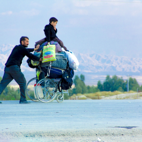 سوگواره سوم-عکس 87-علی ناصری-پیاده روی اربعین از نجف تا کربلا