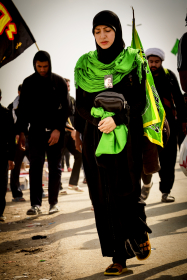 سوگواره چهارم-عکس 2-محمد محمدسلطانی-پیاده روی اربعین از نجف تا کربلا