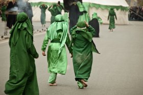 سوگواره دوم-عکس 3-نجفیان -پیاده روی اربعین از نجف تا کربلا