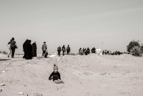 سوگواره چهارم-عکس 16-جواد پرست-پیاده روی اربعین از نجف تا کربلا