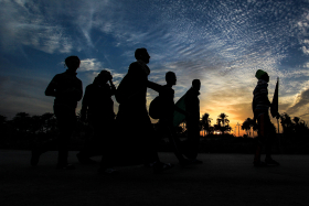 سوگواره پنجم-عکس 56-محمد حسن صلواتی-پیاده روی اربعین از نجف تا کربلا
