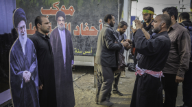 سوگواره پنجم-عکس 25-محمد عمارلو-پیاده روی اربعین از نجف تا کربلا