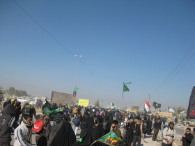 سوگواره دوم-عکس 115-محمد کشاورز-پیاده روی اربعین از نجف تا کربلا