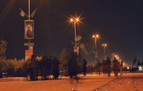 سوگواره چهارم-عکس 16-عین الله متقی زاده-پیاده روی اربعین از نجف تا کربلا