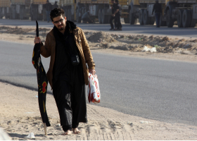 سوگواره دوم-عکس 7-محمد شعبان نژاد-پیاده روی اربعین از نجف تا کربلا