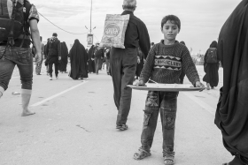 سوگواره پنجم-عکس 58-علی معصومی-پیاده روی اربعین از نجف تا کربلا