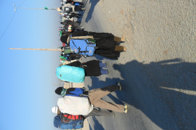 سوگواره دوم-عکس 5-مجتبی کریمی-پیاده روی اربعین از نجف تا کربلا
