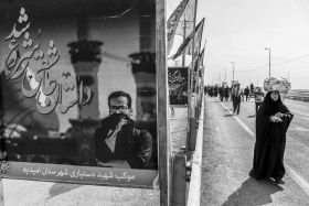 دهمین سوگواره عاشورایی عکس هیأت-بهناز جوشن-مجالس احیای امراهل‌البیت علیهم‌السلام تک عکس-دوربین دیجیتال