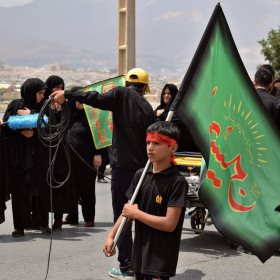 دوازدهمین سوگواره عاشورایی عکس هیأت-داود  شوقیان -بخش اصلی روایت هیأت-تک عکس-آیین های عزاداری