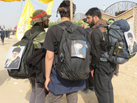 سوگواره سوم-عکس 11-محمد ابراهیمی-پیاده روی اربعین از نجف تا کربلا