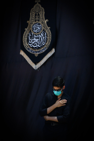 دهمین سوگواره عاشورایی عکس هیأت-محمد مصلی نژاد-مجالس احیای امراهل‌البیت علیهم‌السلام تک عکس-دوربین دیجیتال
