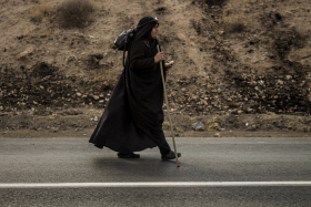 هشتمین سوگواره عاشورایی عکس هیأت-زهرا مرادی-بخش جنبی-پیاده روی اربعین حسینی