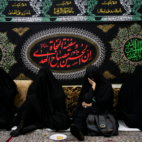 سوگواره پنجم-عکس 1-مریم نجاتی بوشهری-جلسه هیأت