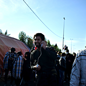 سوگواره پنجم-عکس 37-محمد حسین صادقی-پیاده روی اربعین از نجف تا کربلا