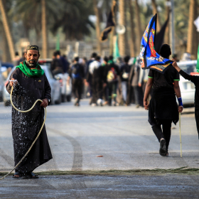 سوگواره پنجم-عکس 55-محمد حسن صلواتی-پیاده روی اربعین از نجف تا کربلا