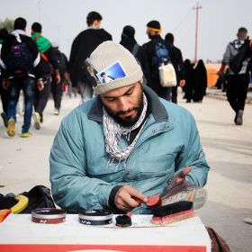 سوگواره سوم-عکس 33-محمد حسن صلواتی-پیاده روی اربعین از نجف تا کربلا