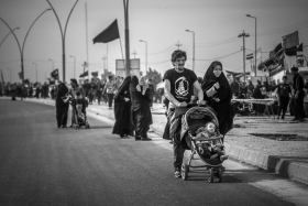 سوگواره پنجم-عکس 25-حسین علی پور-پیاده روی اربعین از نجف تا کربلا
