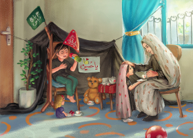 فراخوان تصویرسازی روضه‌های خانگی-سید محمدرضا  موسوی-تصویرسازی روضه‌های خانگی
