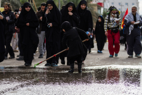 سوگواره پنجم-عکس 56-علی ابک-پیاده روی اربعین از نجف تا کربلا