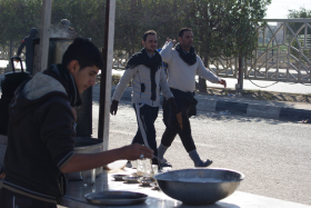 سوگواره دوم-عکس 44-محسن مرادی-پیاده روی اربعین از نجف تا کربلا