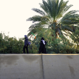 سوگواره چهارم-عکس 1-محمد محسنی-پیاده روی اربعین از نجف تا کربلا