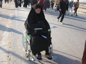 سوگواره دوم-عکس 61-محمد کشاورز-پیاده روی اربعین از نجف تا کربلا