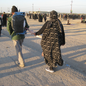 سوگواره دوم-عکس 162-محمد کشاورز-پیاده روی اربعین از نجف تا کربلا