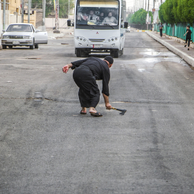 هشتمین سوگواره عاشورایی عکس هیأت-عباس مشهدی آقایی-جنبی-پیاده روی اربعین حسینی