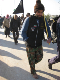 سوگواره دوم-عکس 68-محمد کشاورز-پیاده روی اربعین از نجف تا کربلا