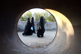 سوگواره دوم-عکس 1-زهیر صیدانلو-پیاده روی اربعین از نجف تا کربلا
