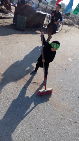 سوگواره چهارم-عکس 2-محمد عبداله پور-پیاده روی اربعین از نجف تا کربلا