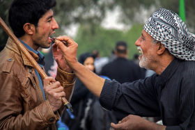 هشتمین سوگواره عاشورایی عکس هیأت-حمید عابدی-بخش جنبی-پیاده روی اربعین حسینی