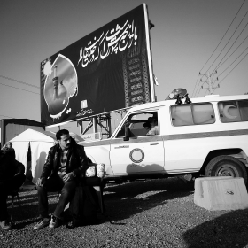 سوگواره سوم-عکس 62-حسین استوار -پیاده روی اربعین از نجف تا کربلا