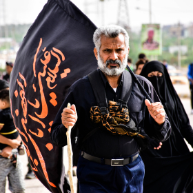 هشتمین سوگواره عاشورایی عکس هیأت-محمدرضا ایزدی-جنبی-پیاده روی اربعین حسینی